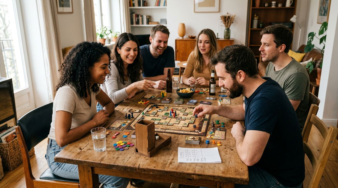 Organiser un tournoi de jeux de société entre amis